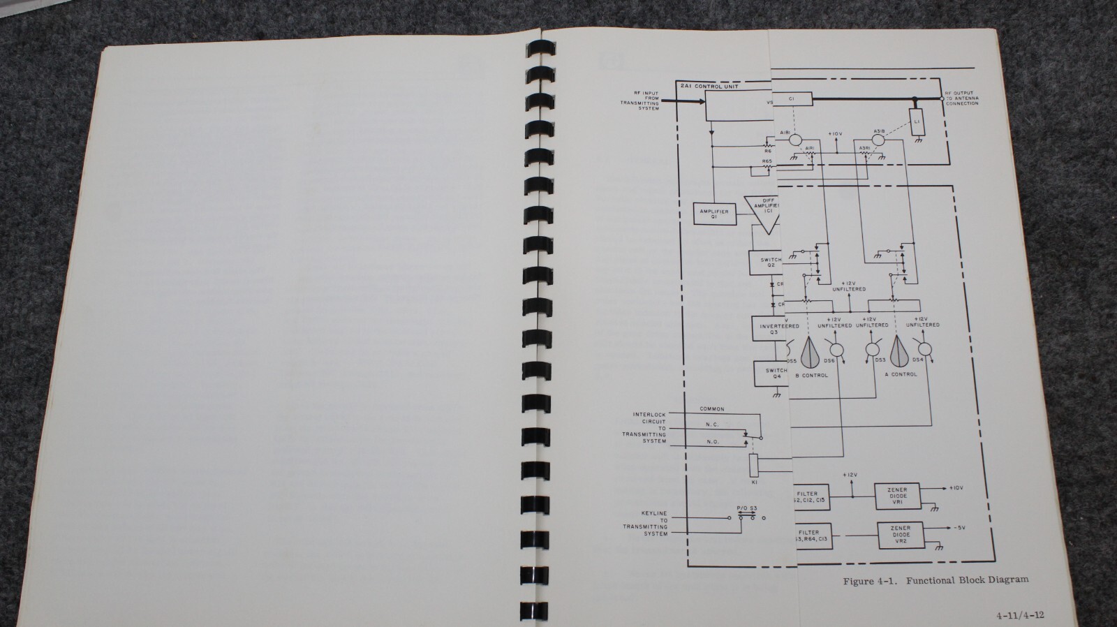 RF COMMUNICATIONS INSTRUCTION MANUAL RF-610 0768-0006