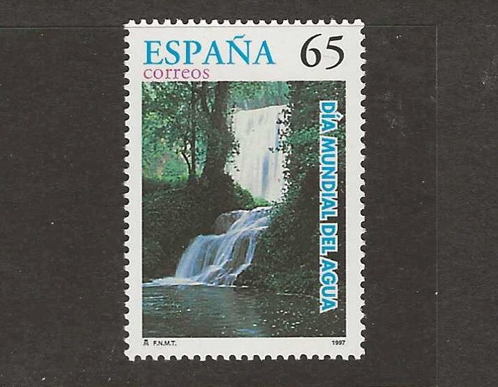 Spain 1997 waterfalls MNH (z078)