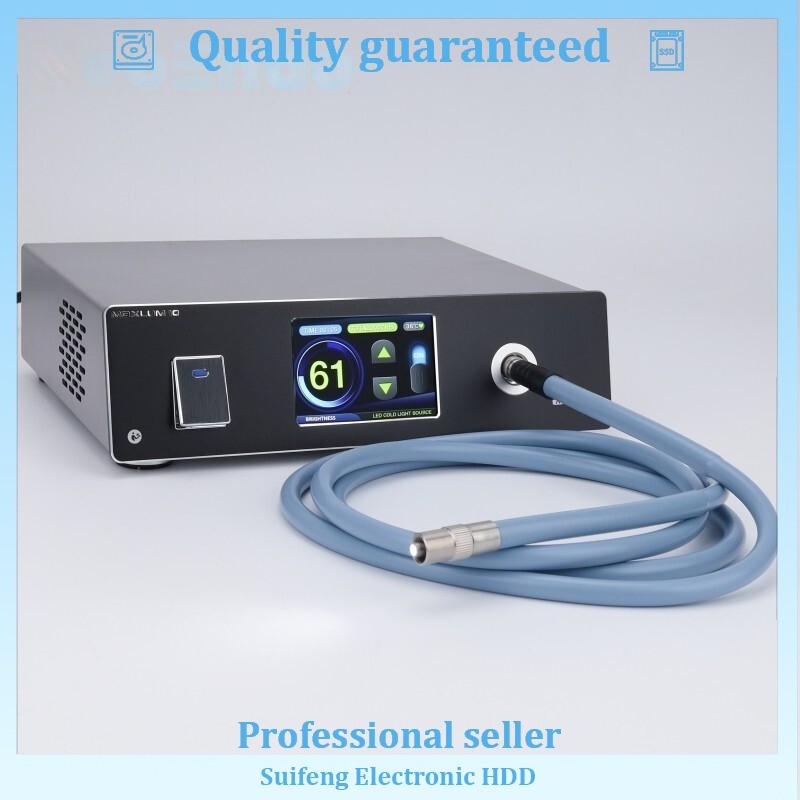 Medical Endoscope Light Medical 100W LED Endoscope Light Source with 1.8m Fiber