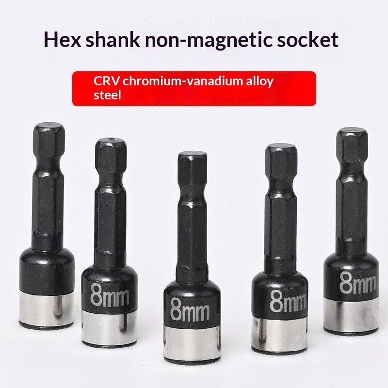 8mm Non Magnetic Socket Bits Heavy Duty Alloy Steel For Industrial Engineering
