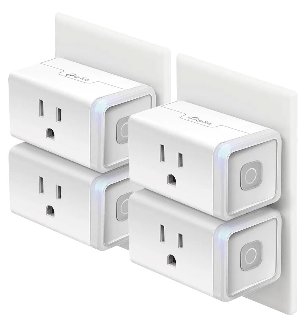 Plug HS103P4, Smart Home Wi-Fi Outlet Works with Alexa, Echo, Google Home & IFTT