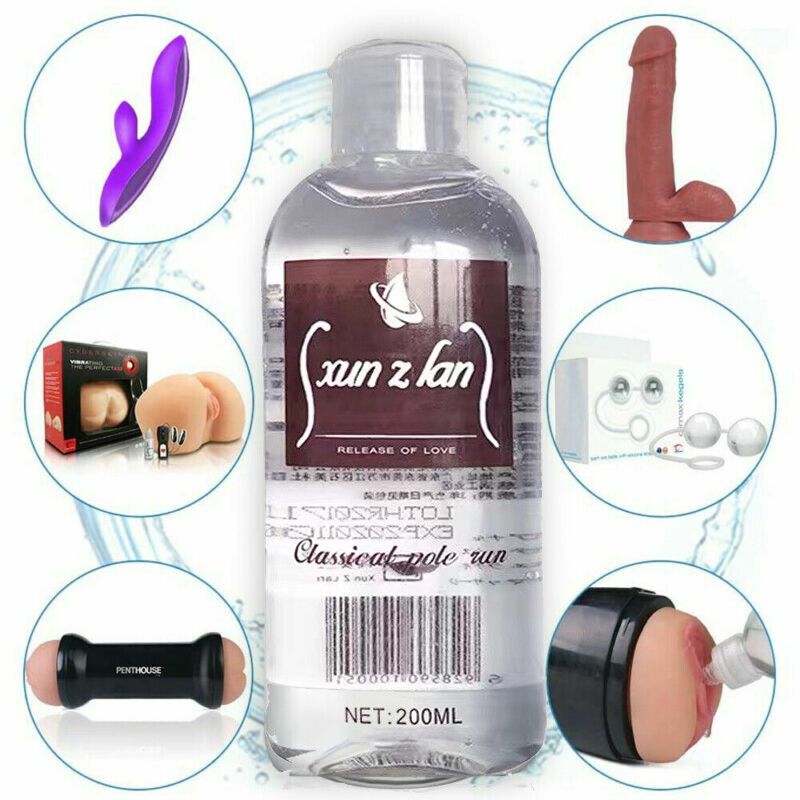 Lube Personal Lubricant Water Based Long Lasting Sex-Lubricant for Women & Men