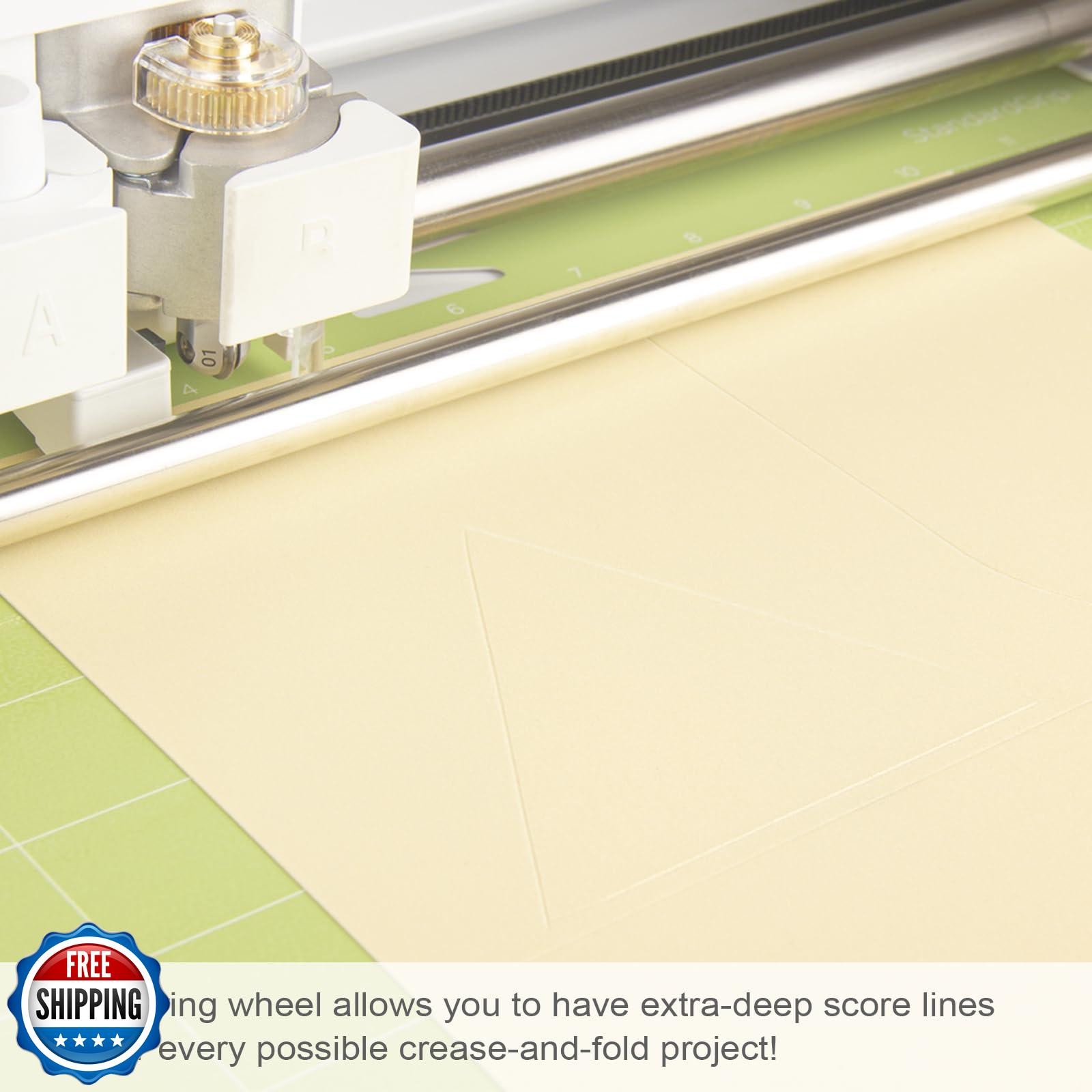 Scoring Wheel Combo Pack Maker Tool, Single and Double Scoring Wheel Compatib