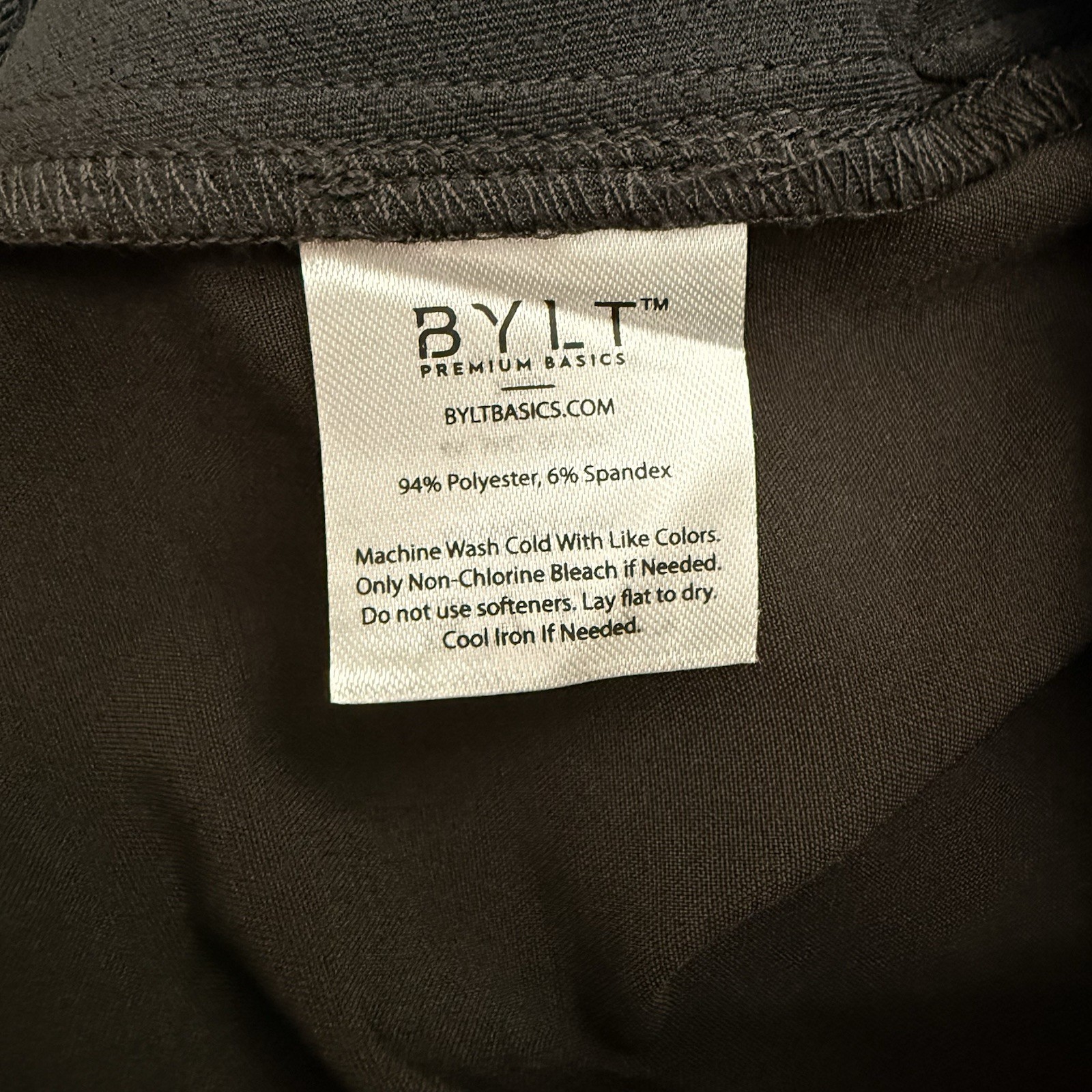 NWT BYLT Premium Basics Kinetic Short Men's Medium Black Golf Performance