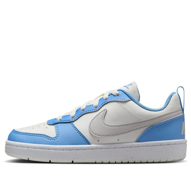 (GS) Nike Court Borough Low Recraft 'White University Blue'