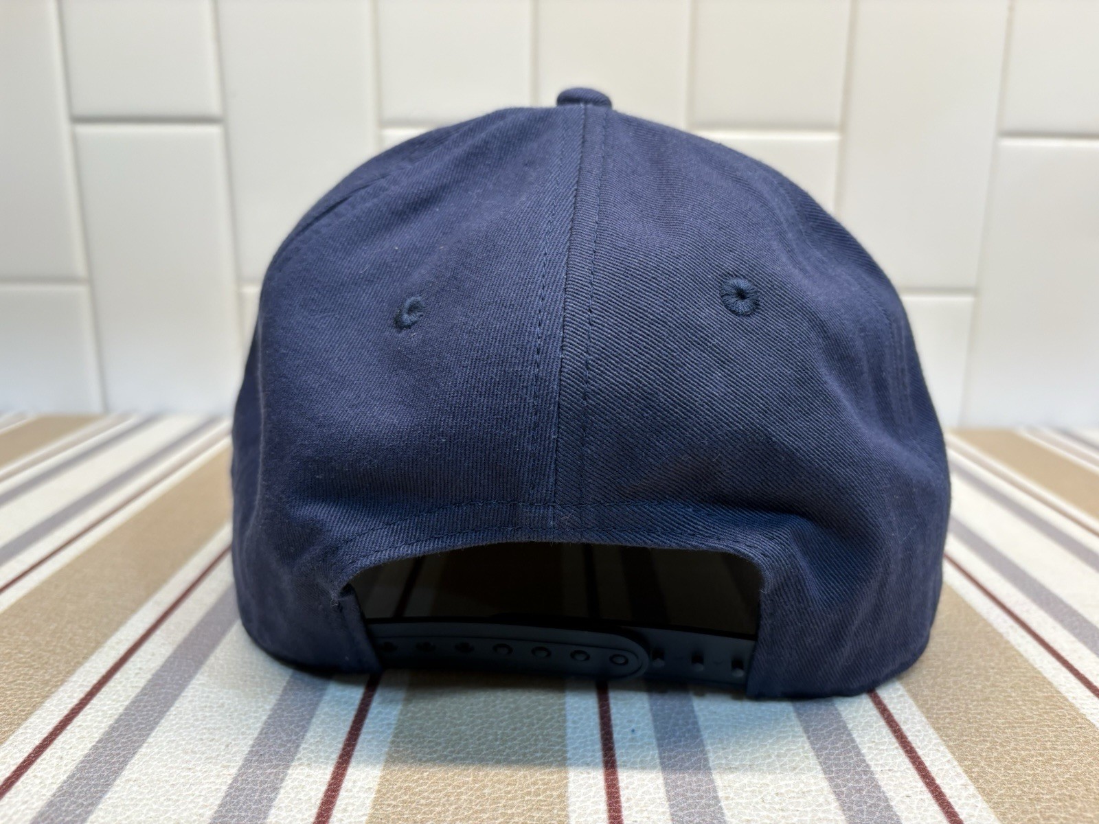Cooperstown All Star Village Hat Dome Headwear Navy Blue Snapback Baseball Cap