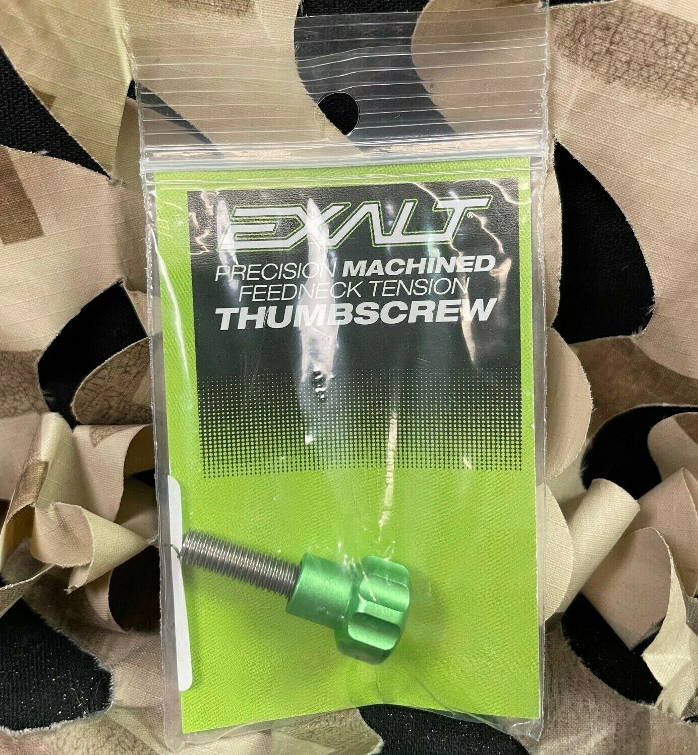 NEW Exalt Feedneck Thumbscrew For Planet Eclipse EMEK, EMF100, ETHA 2-Green