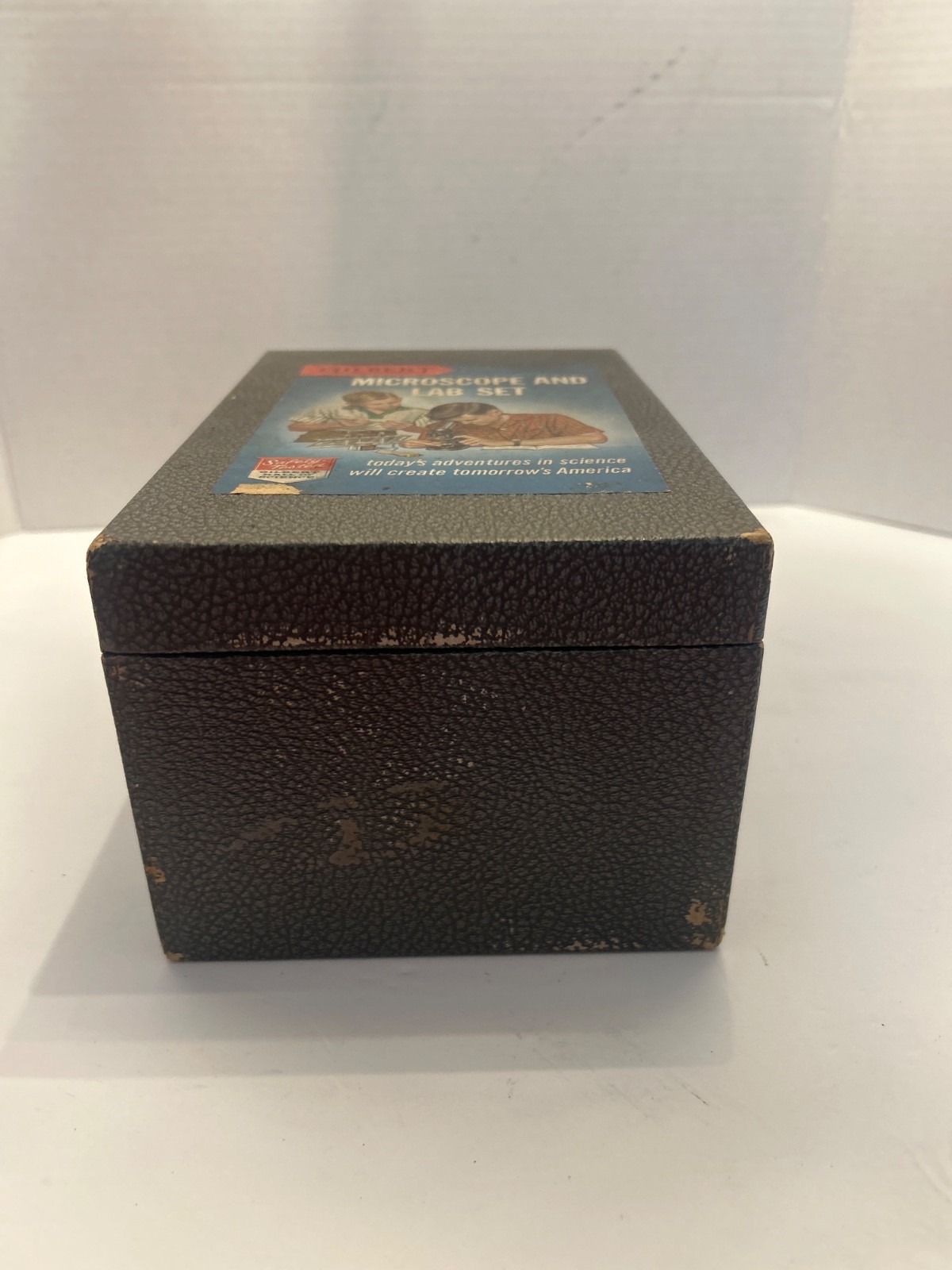 Vintage 1950’s Gilbert Microscope & Box