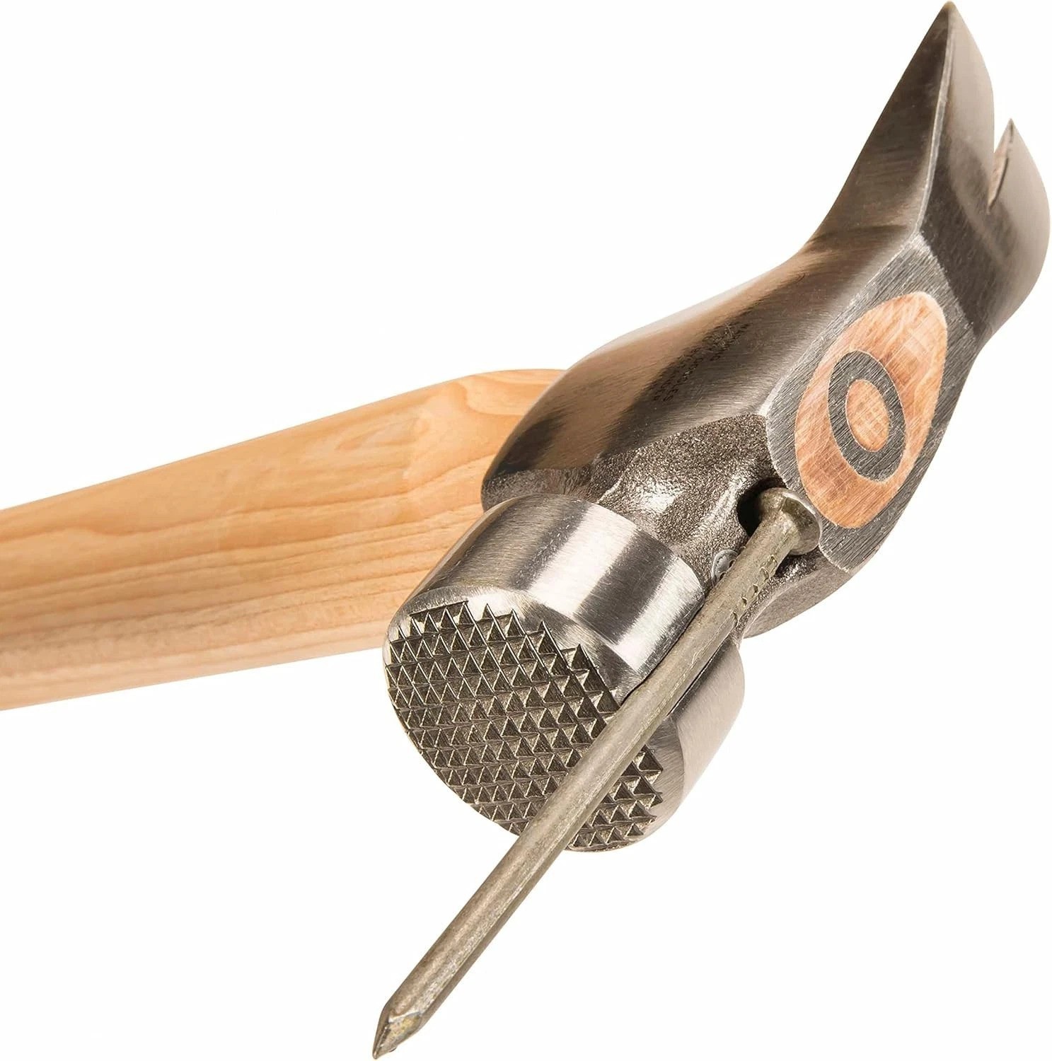 Milled Face Rip Claw Hammer - 25 oz Hickory Handle