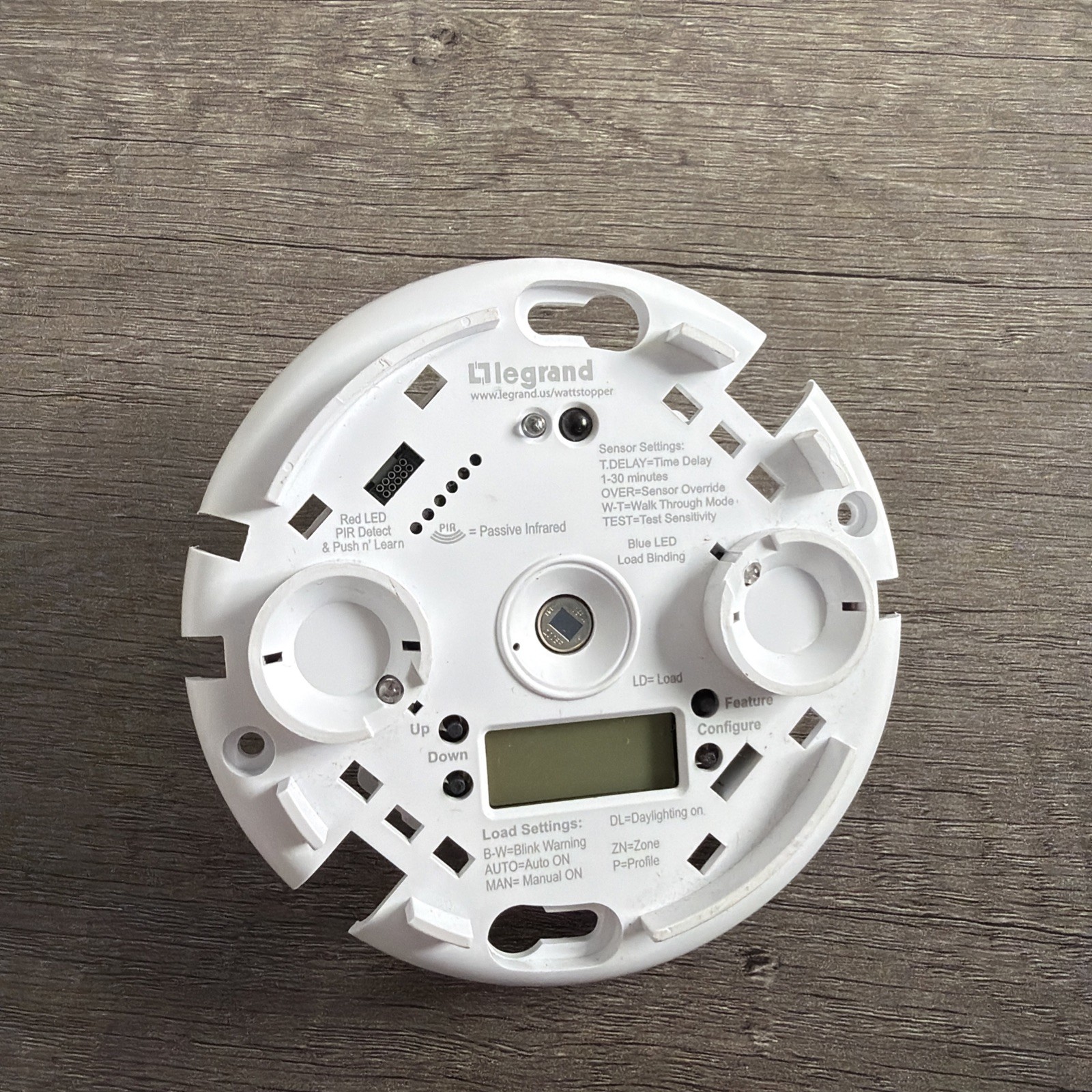 Legrand Wattstopper LMPC-100 DLM PIR Occupancy Sensor Ceiling Mount