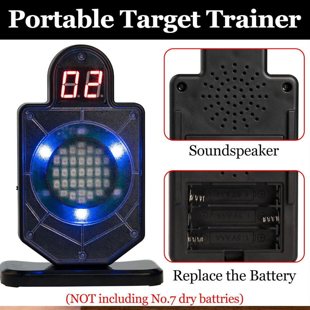 Portable Laser Trainer Target &Dry Fire Laser Training System for Laser Shooting