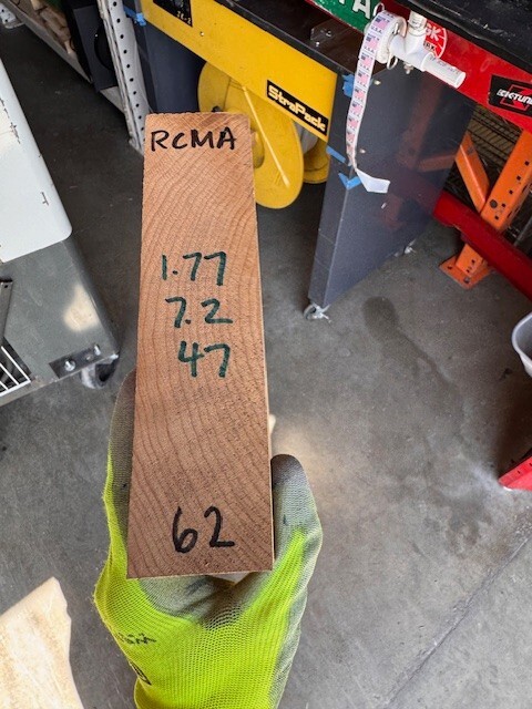 Roasted Curly Maple🍁Top Billet KD Torrefied Thermal 1.77"x7"x47" Kiln Dry Bass
