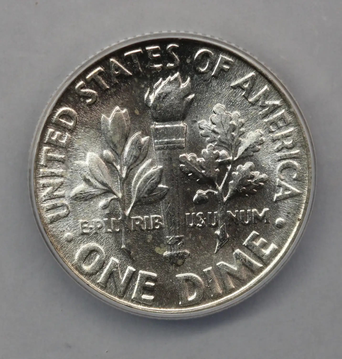 1949 Roosevelt Dime ANACS MS65