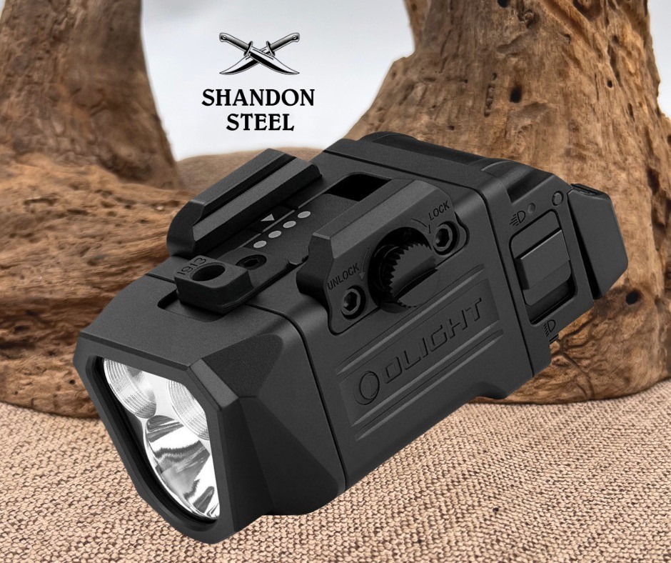 Olight PL X Tactical Weapon Light, 1200 Lumens, Dual Beams, Floodlight/Spotlight