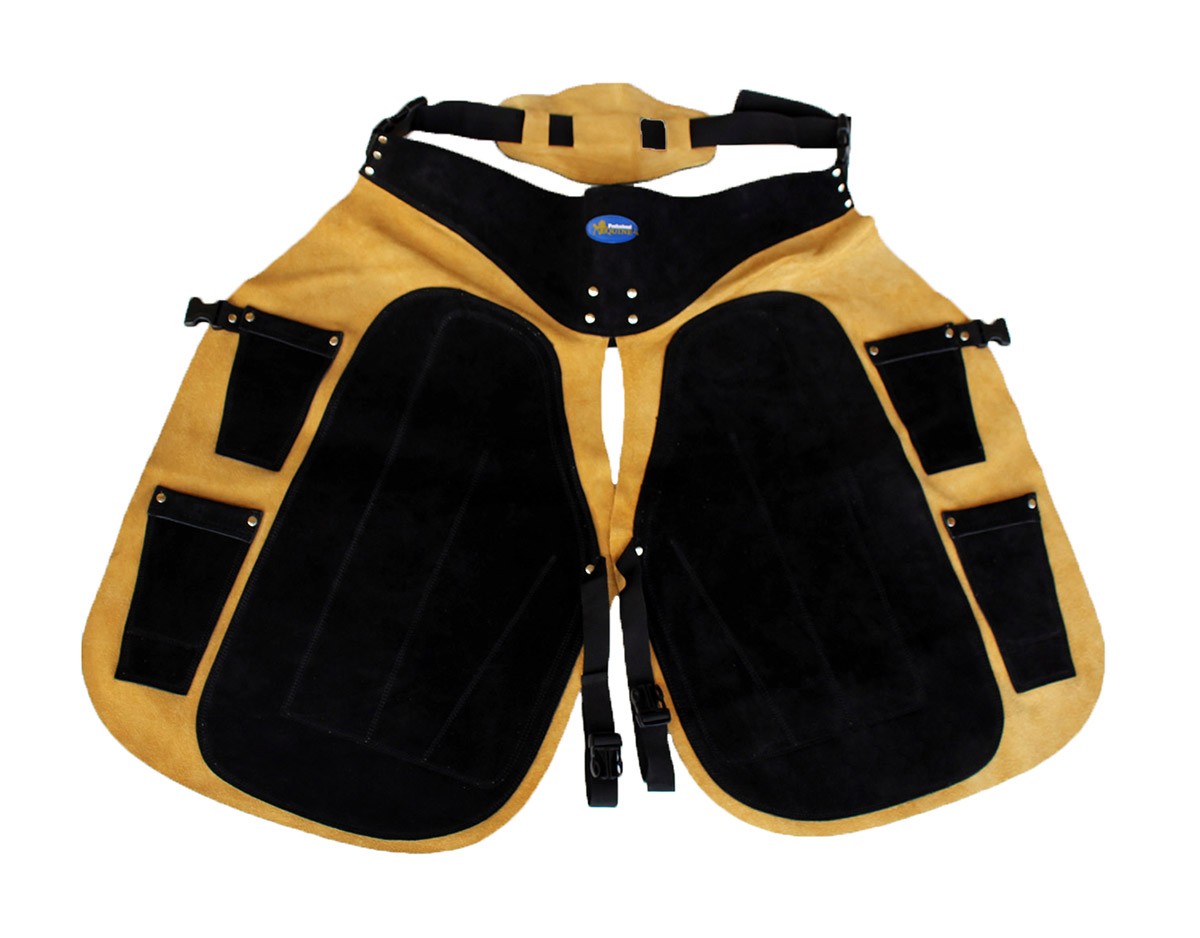 Pro Equine Western Leather Fully Adjustable Horse Farrier Apron Fits ALL 23113