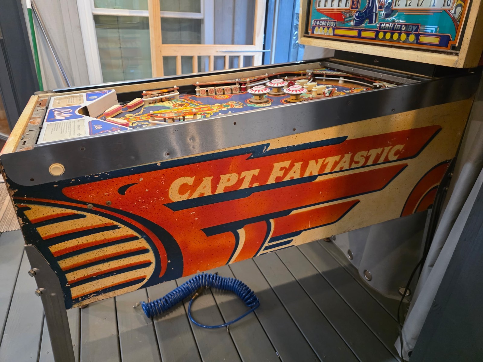 Bally Elton John Original 1976 Collectible Pinball Machine Arcade Game