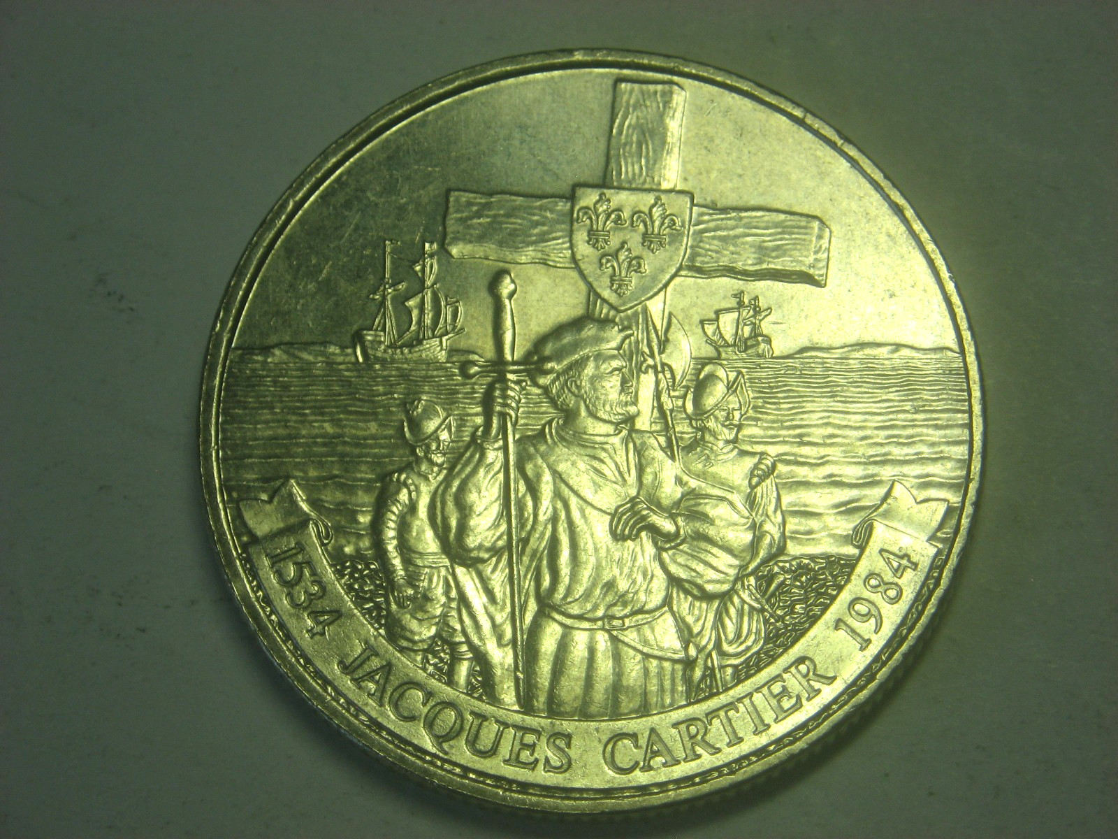 Canada One  Dollar   1984  /450th Anniversary Jacques Cartier /
