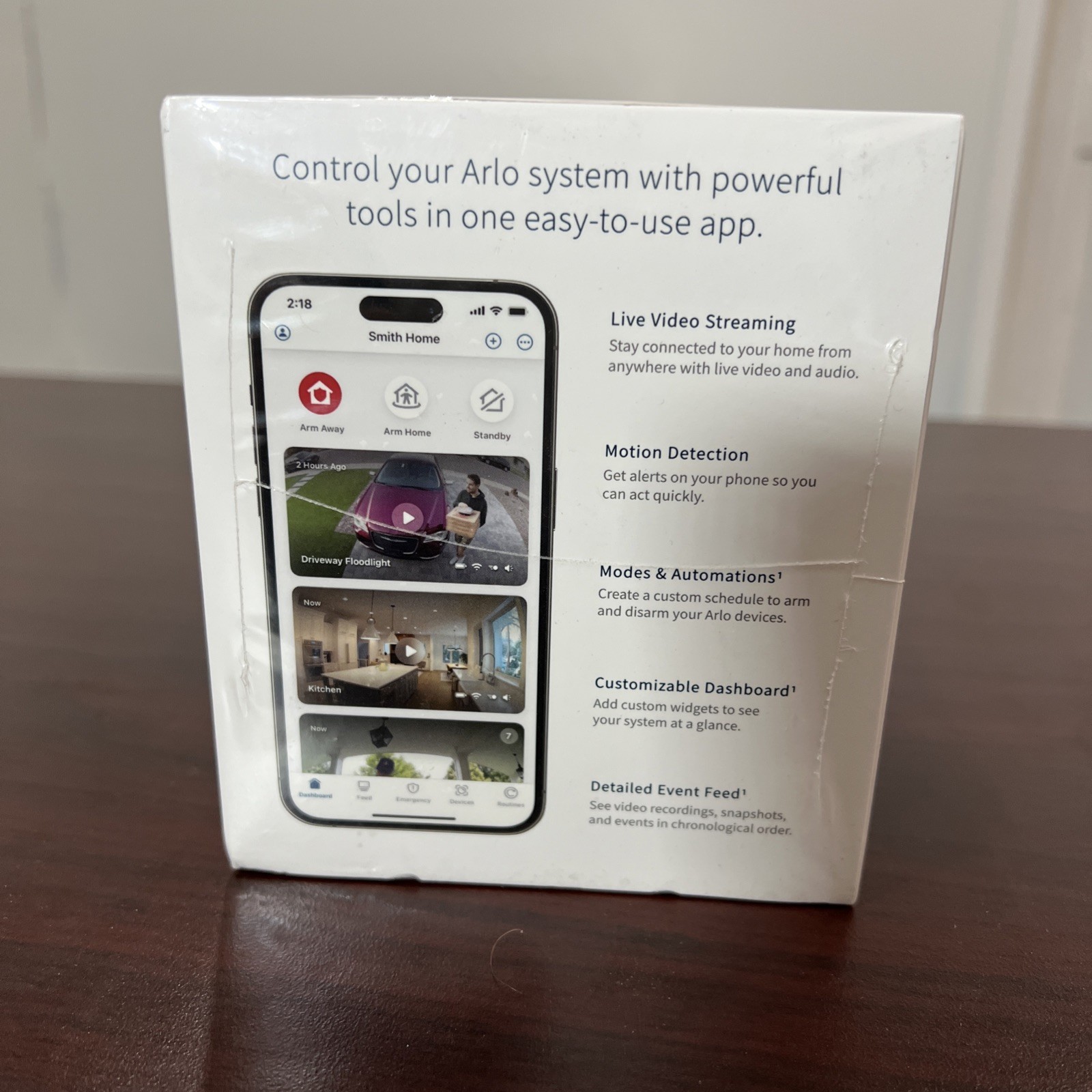 Arlo Essential Security Camera 2K Outdoor Indoor 2nd Gen Spotlight