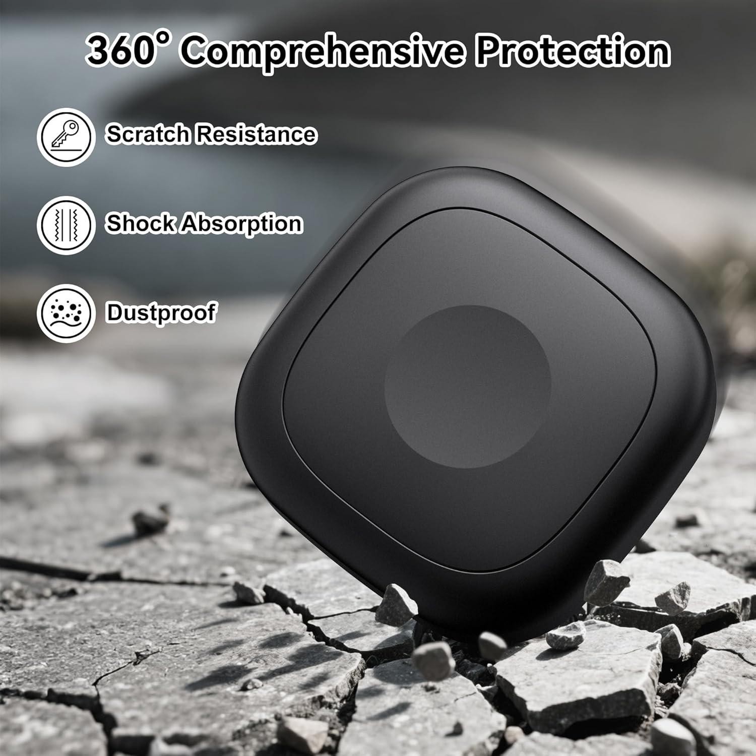 2 Pack for Tile Life360 Mate 2024/2022 Bluetooth Tracker Adhesive Mount, Silicon