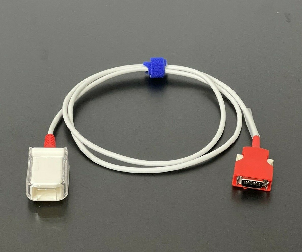 Masimo Red LNC SpO2 Adapter Cable Compatible 4FT - Special Order