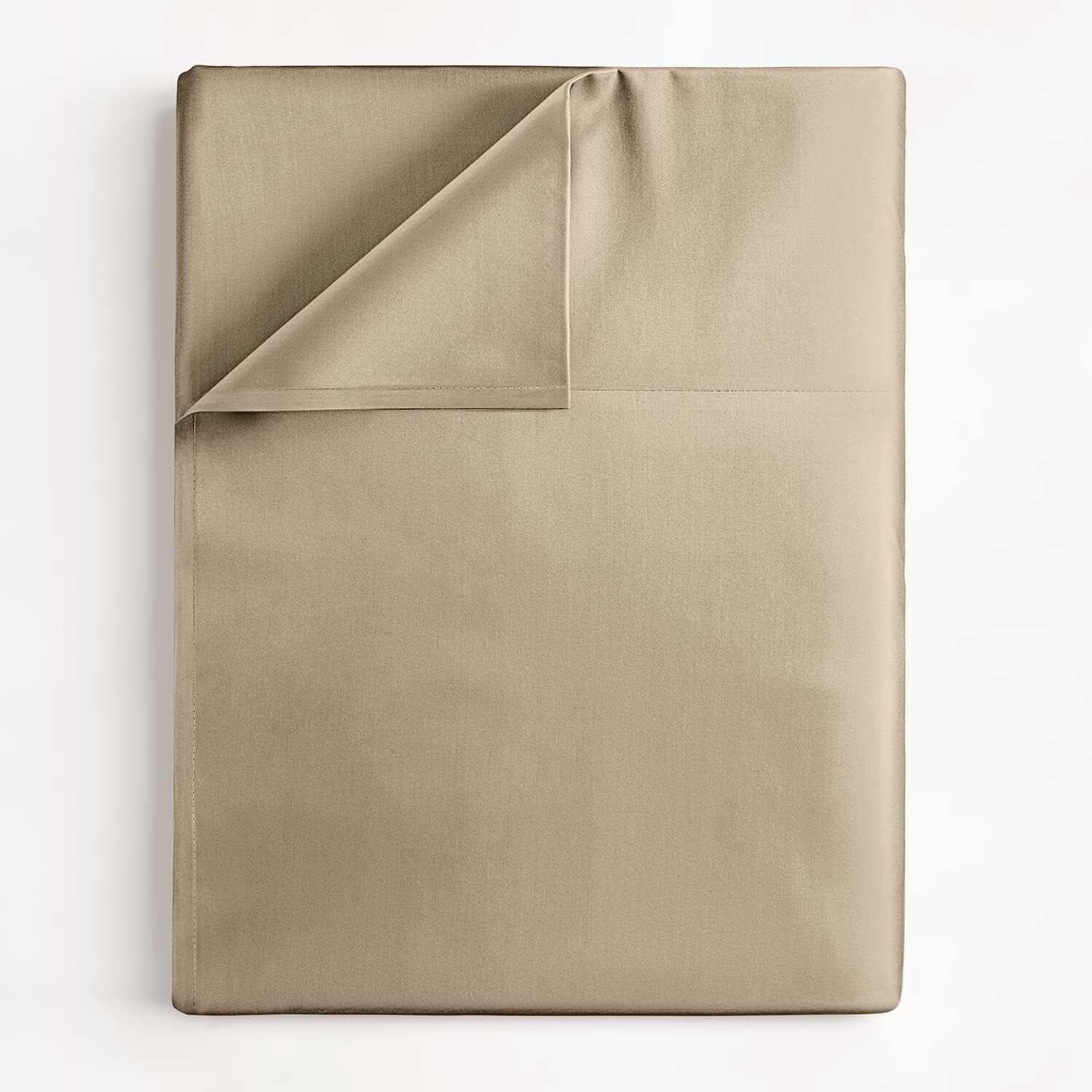 400 Thread Count Flat Sheet Only, 100% Cotton Ultra Soft Top Sheet by CGK Linens