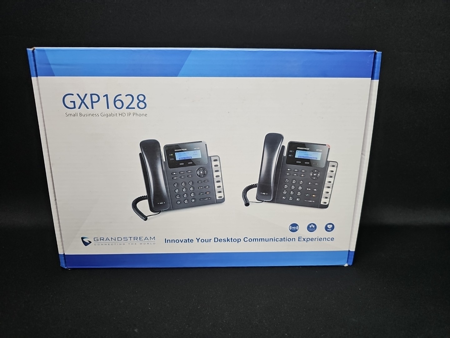 Grandstream GXP1628 Gigabit IP Phones 2 Line HD PoE VoIP 2 SIP