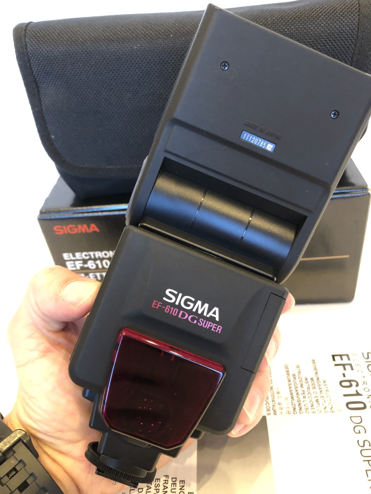 Sigma EF-610 DG Super Shoe Mount Flash for Canon