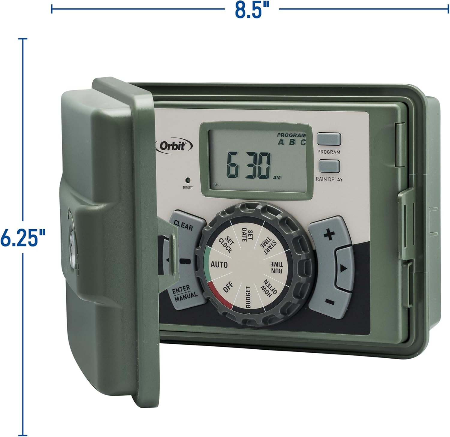 57900 12-Station Outdoor Swing Panel Sprinkler System Timer