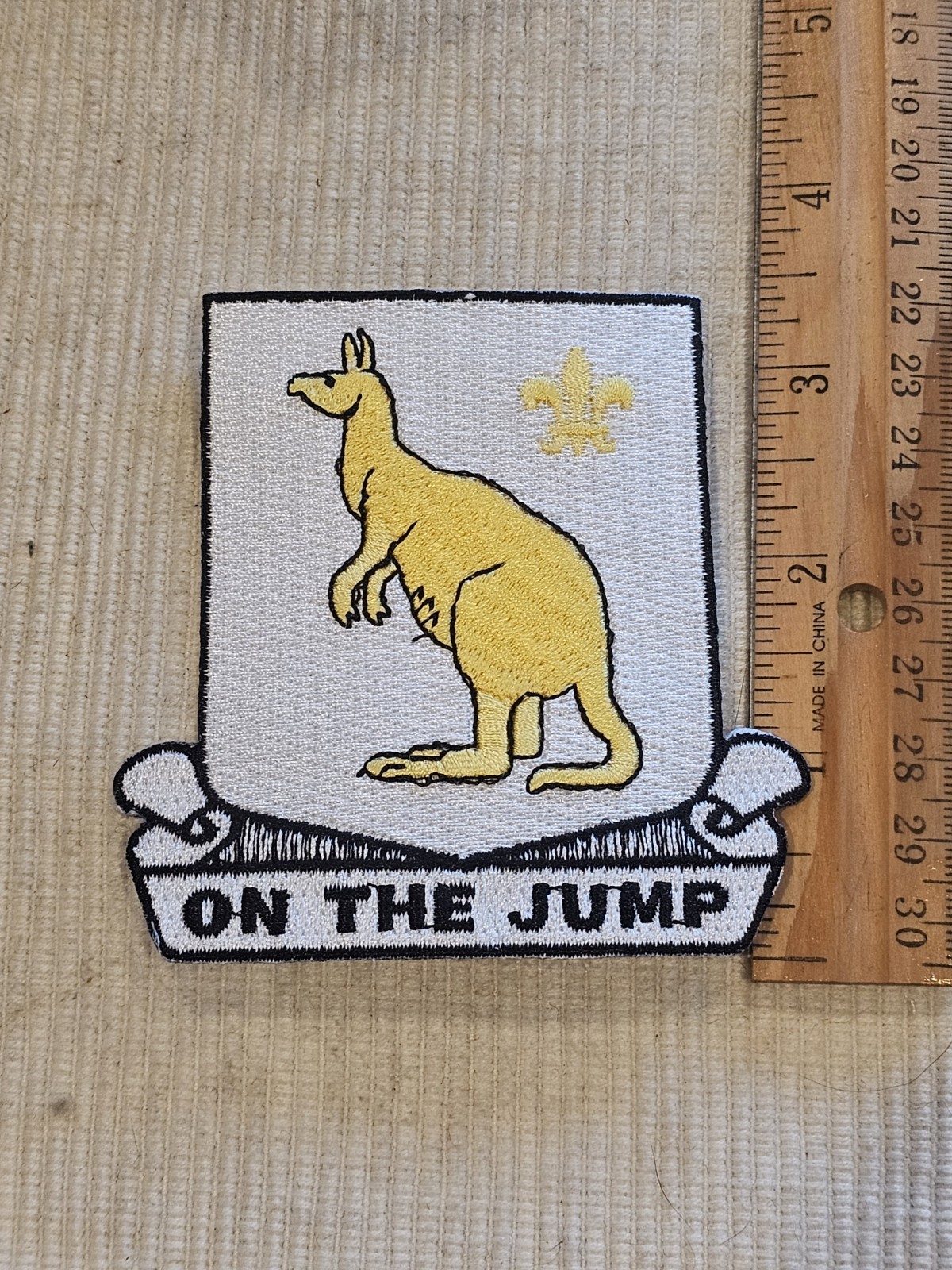 WWII US Army 407th Quartermaster Battalion Patch L@@K!!!