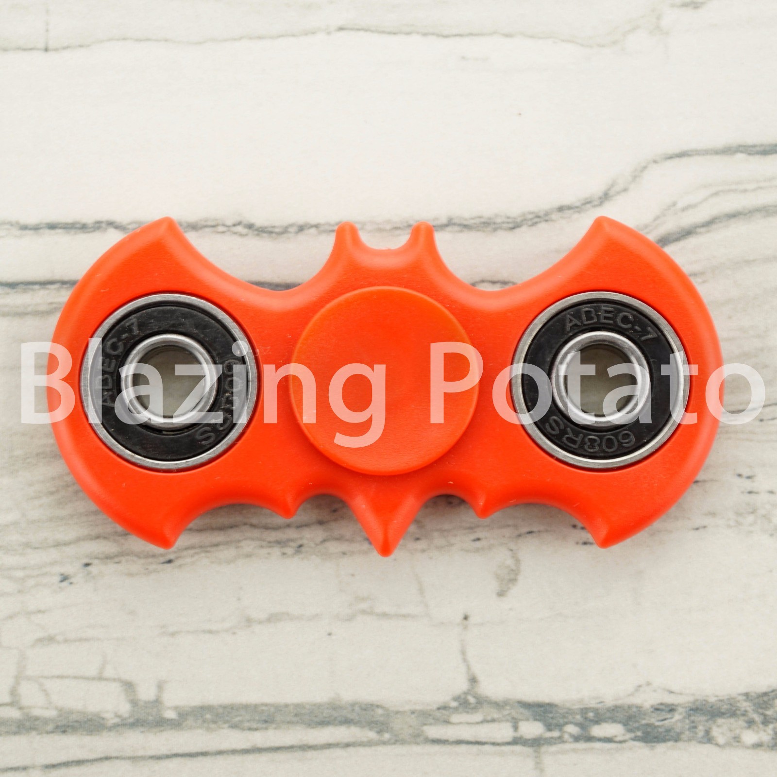 Bat Fidget Hand Spinner Tri Spinners Figet Desk Toy Focus EDC ADHD ☆USA☆ RED