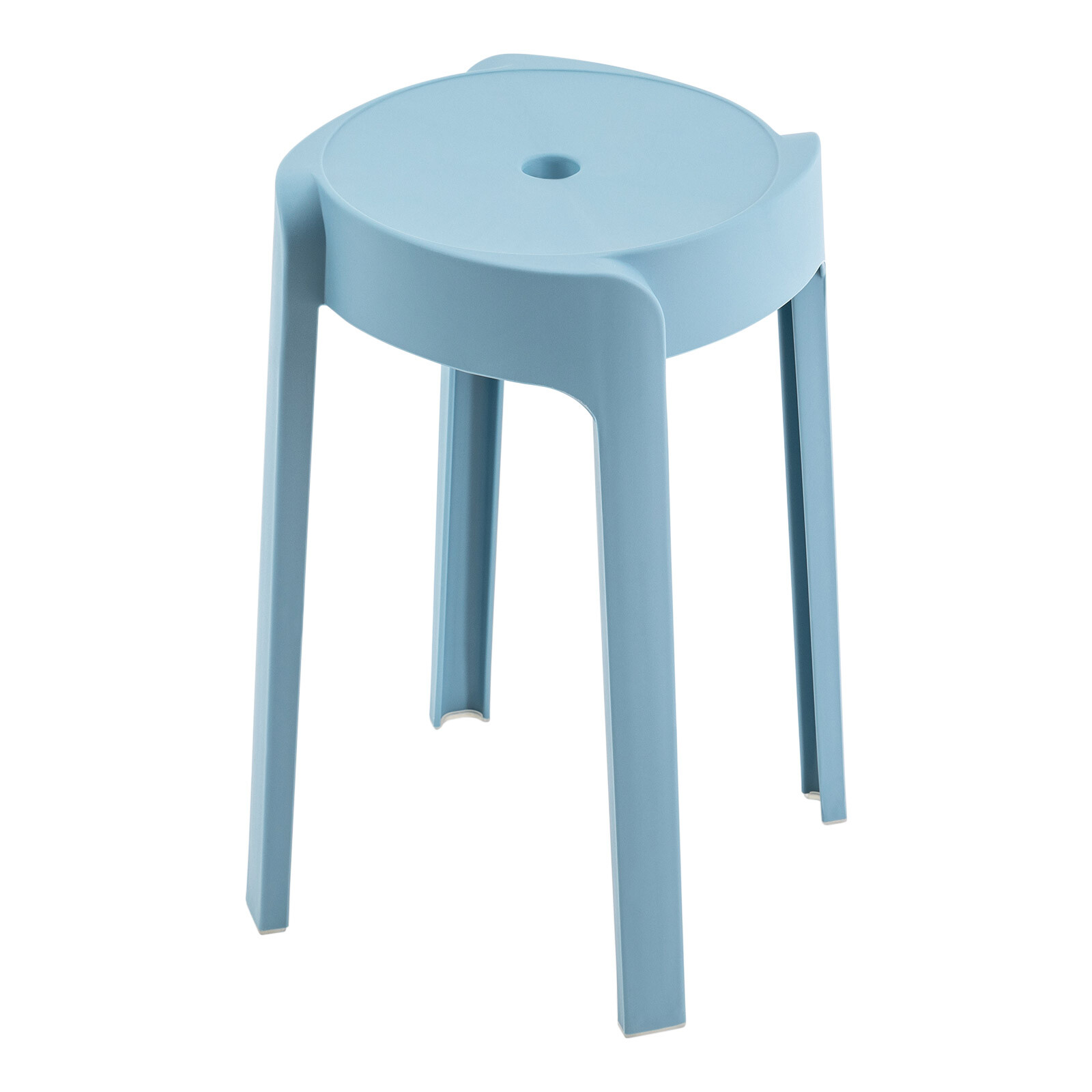 Plastic Stool Thickened Household Stacking Dining Table Round Stool High Stool