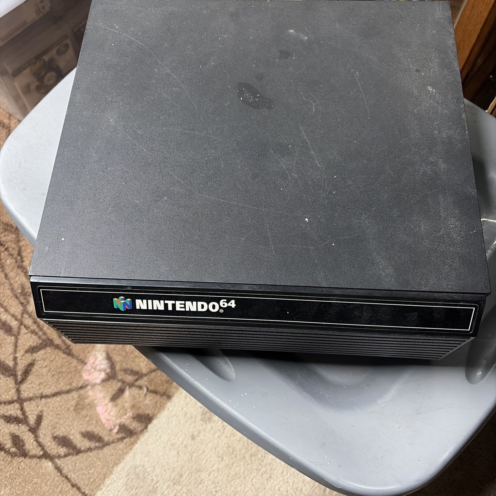Nintendo 64 Game Storage Container  24 games