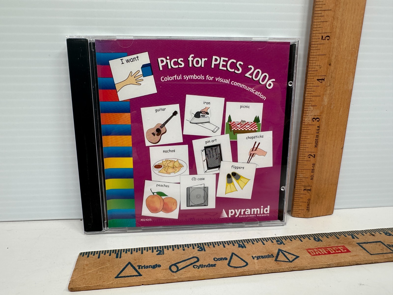 Pics for PECS 2006 Colorful Symbols Visual Communication Software Pyramid