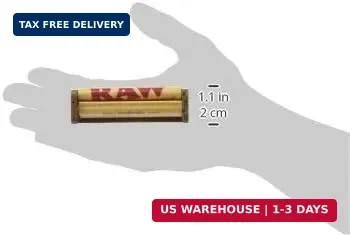 RAW 79 mm 1 1/4 Hemp Plastic Cigarette Rolling Machine