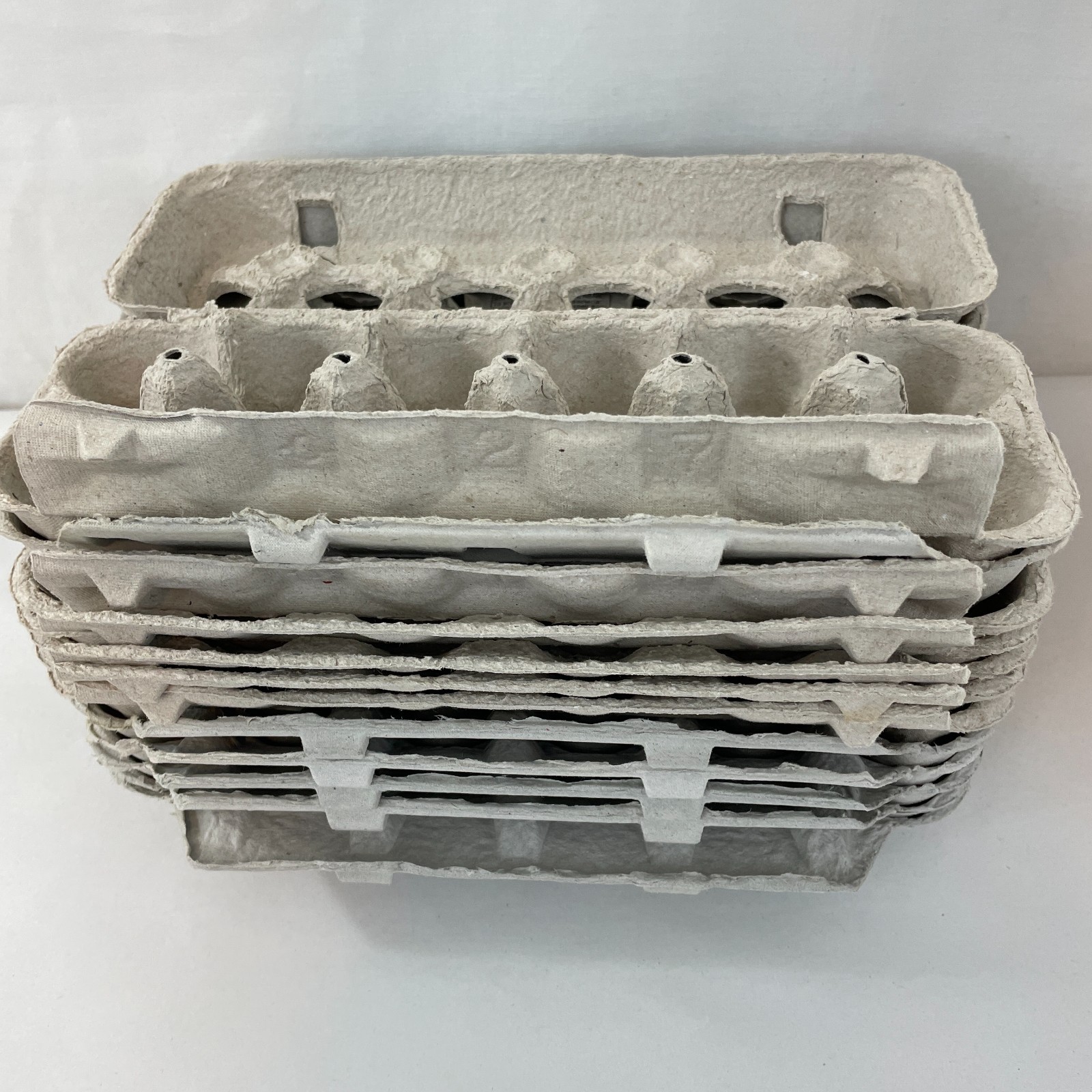 Lot of 12 Used Once Dozen Egg Cartons