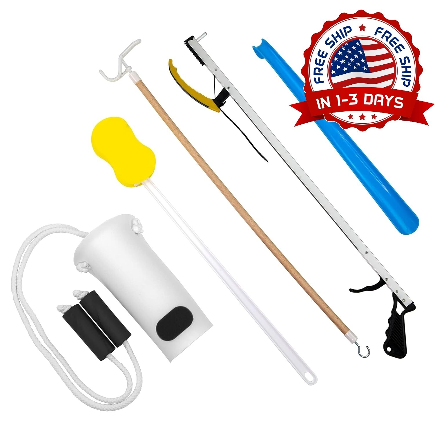 Kit De Cadera Para Reemplazo Total De Cadera, Kit Principal, 5 Piezas, NUEVO US.