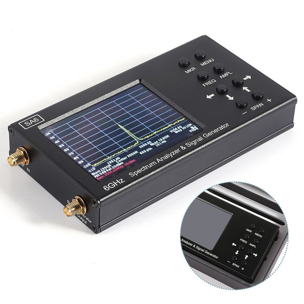for sa6 Compact Signal Analyzer and Generator Wide Range Frequency Detection