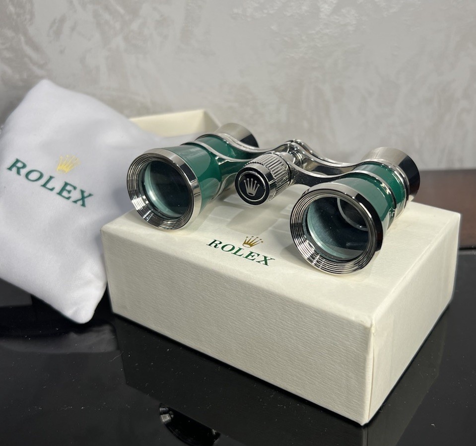 Rolex Event Binoculars - Green W/ Box *Free U.S Shipping*