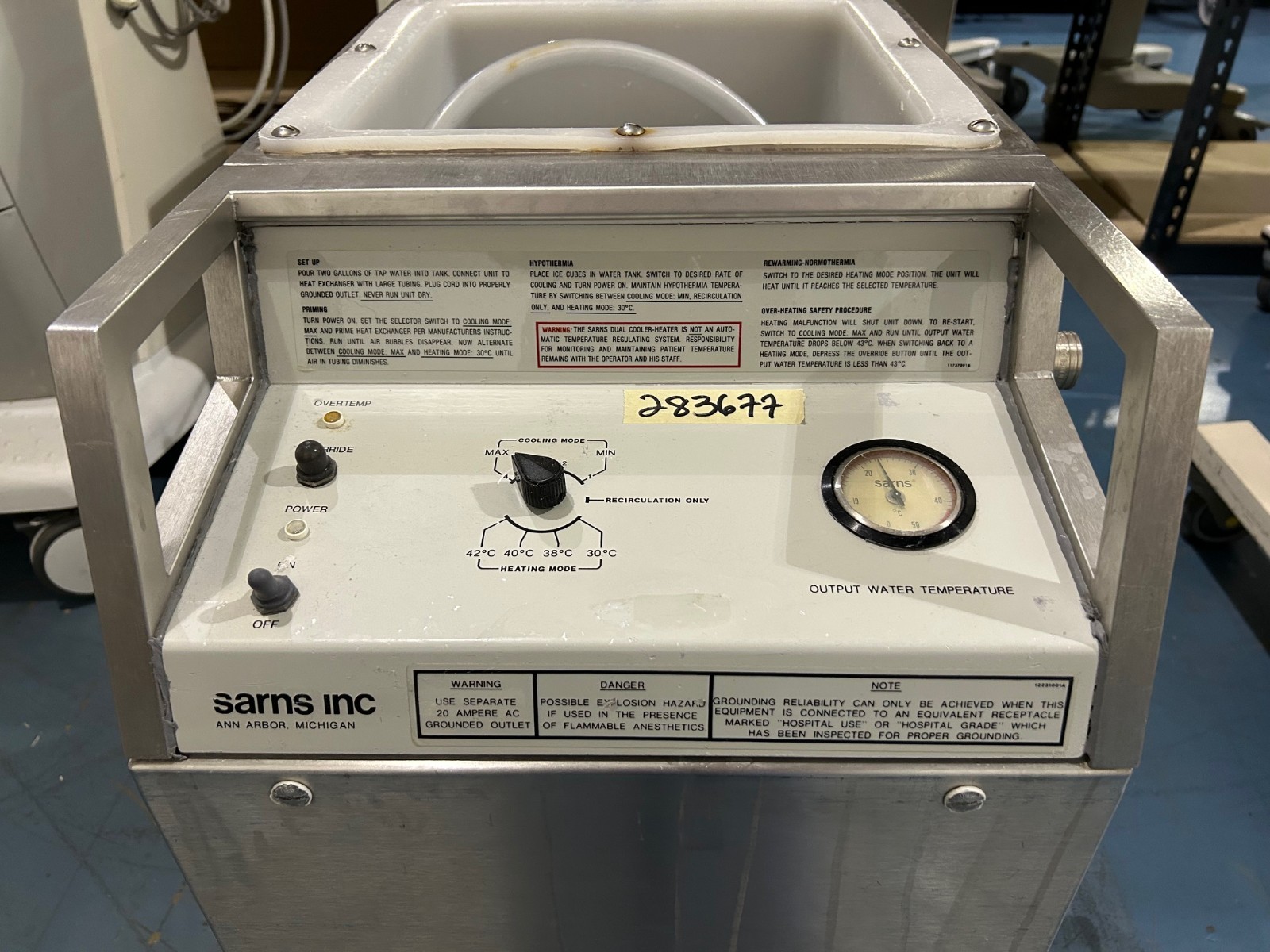 SARNS 11160 Dual Heating/Cooling System