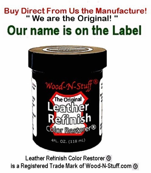 Leather Refinish Color Restorer® ~ Dark Green 4 oz. We are the ORIGINAL!