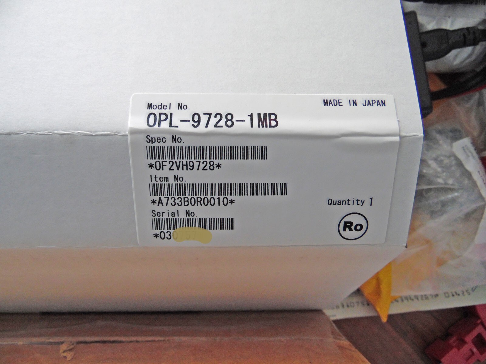 New Opticon OPL-9728-KIT 1mb Data Collection Portable Barcode Scanner NB