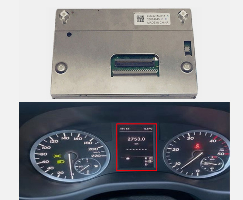 LQ042T5DZ13 LCD DISPLAY Screen for Mercedes V-Class Vito W447 metris 2014-2020
