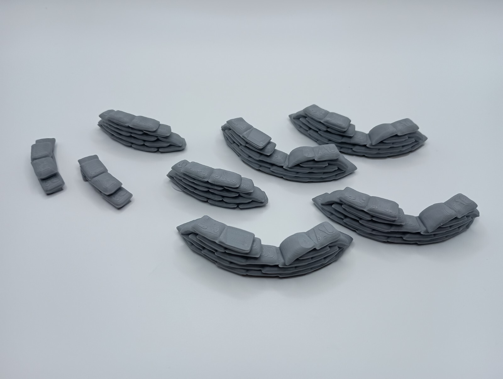 3D Printed Scatter Terrain Sandbag Set 2 (28mm-32mm Scale) [PTO]