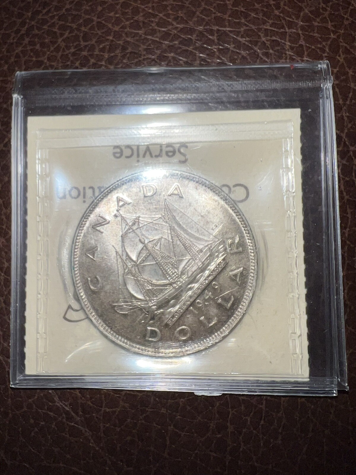 1949 Canada Silver Dollar  ICCS Certified MS64 XD 797 BEAUTIFUL LUSTRE