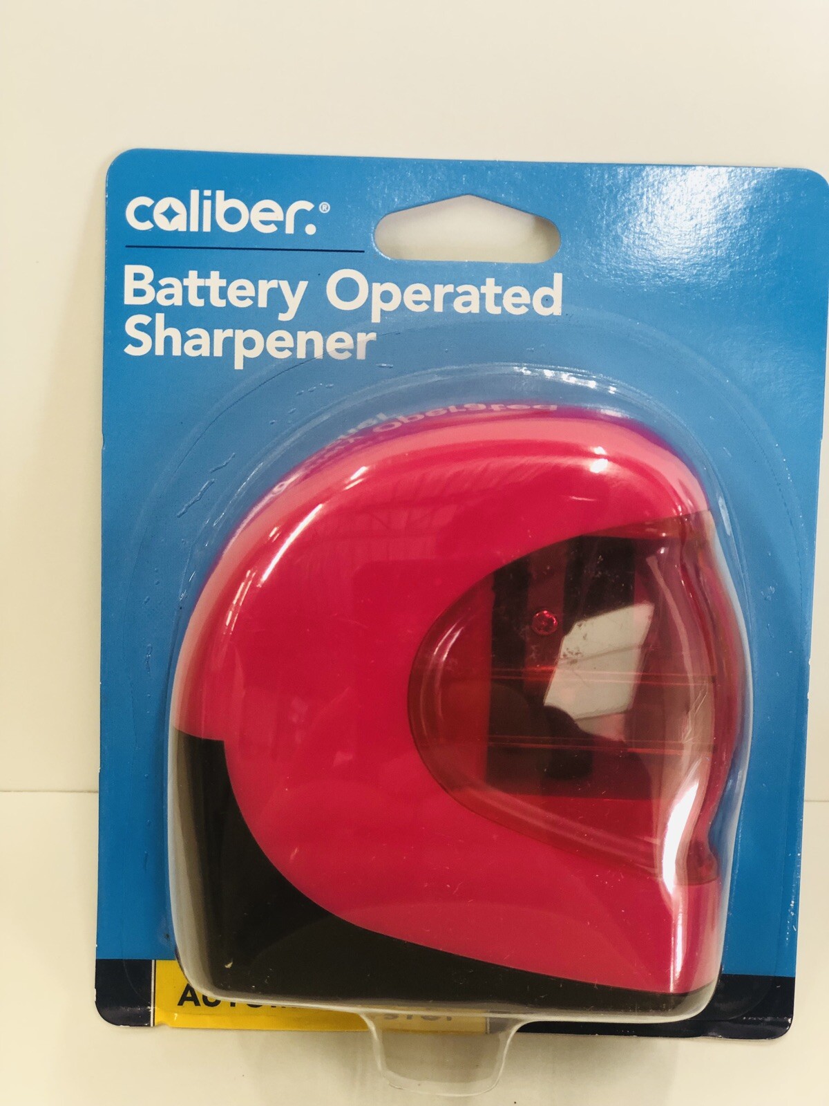 One Caliber Battery Operated Pencil Sharpener- Automatic Stop- Pick Your Color