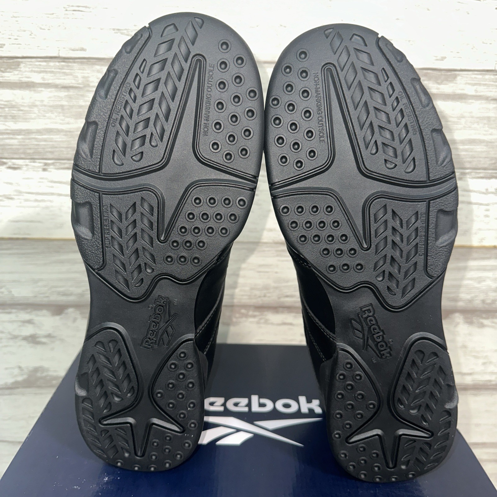 REEBOK ATR DECIMATOR WORK MEN'S ATHLETIC SAFETY TOE / METGUARD - Size 13 M