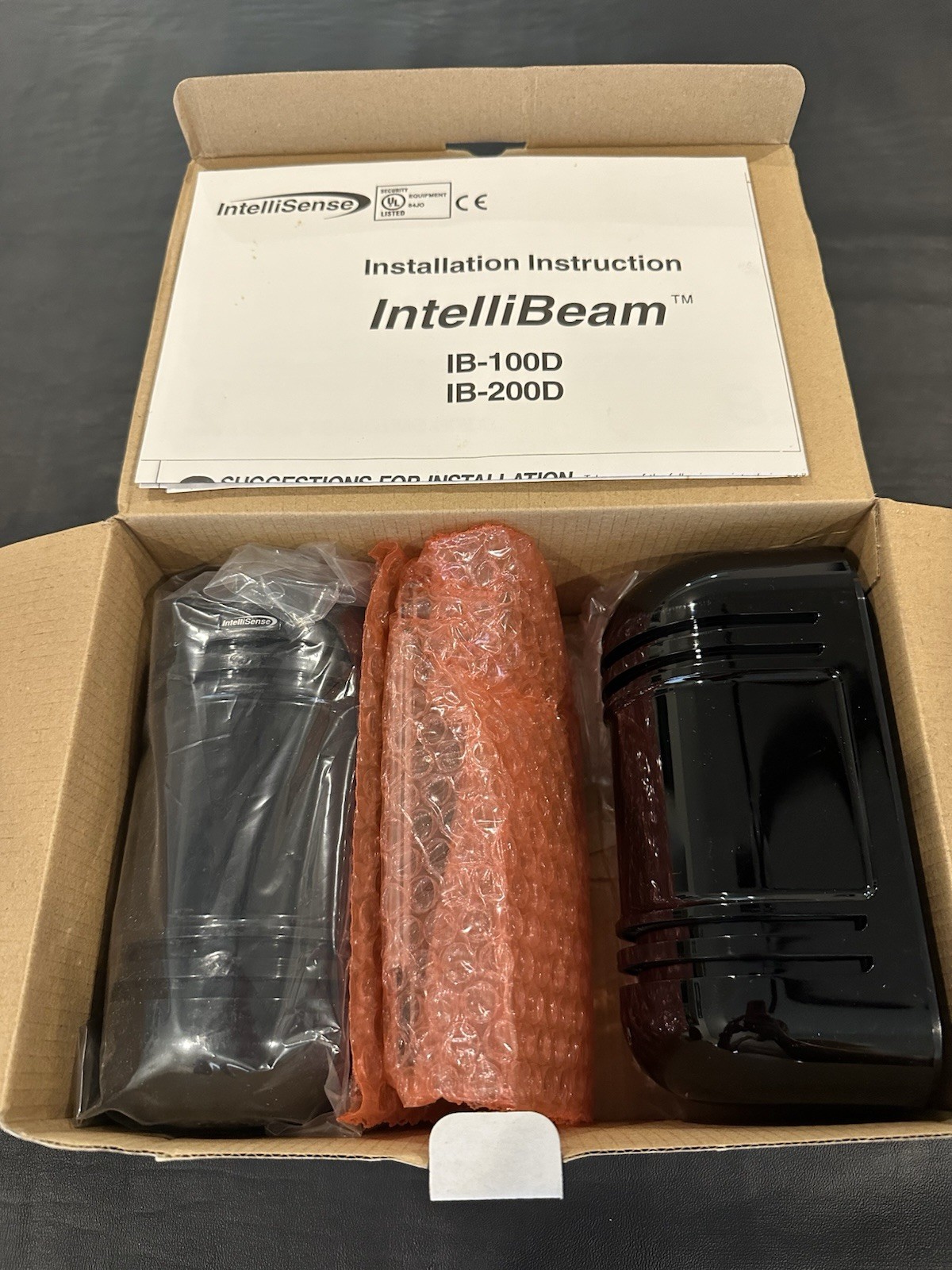 IntelliSense IB-100D 100 ft Active Infrared Beam Sensor