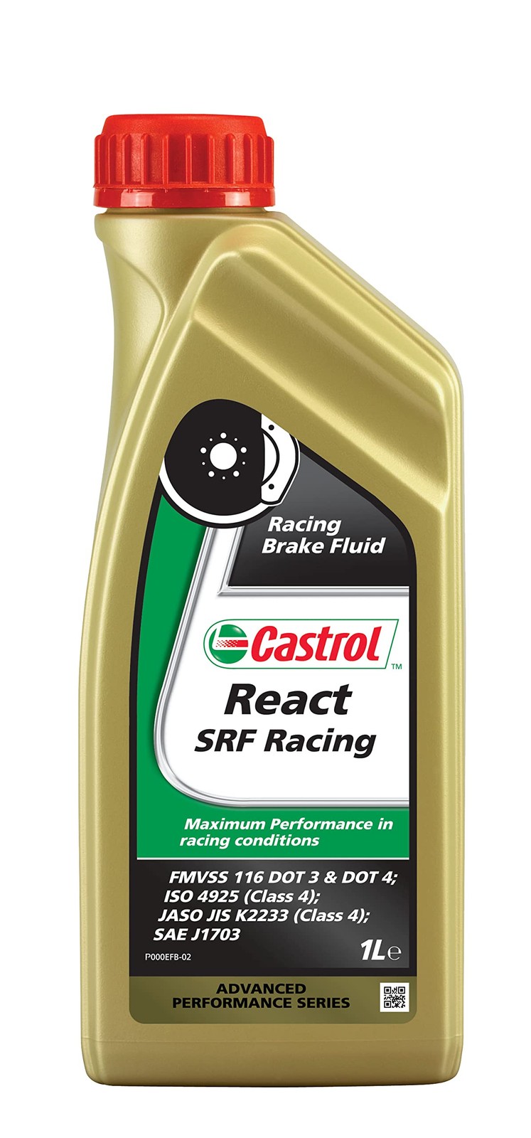 Castrol SRF Racing Brake Fluid - 1 Liter 12512 1