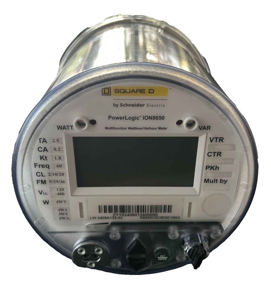 Schneider Electric Power Logic Ion 8650 Meter S8650C0C0E6E1B0A 32MB NEW