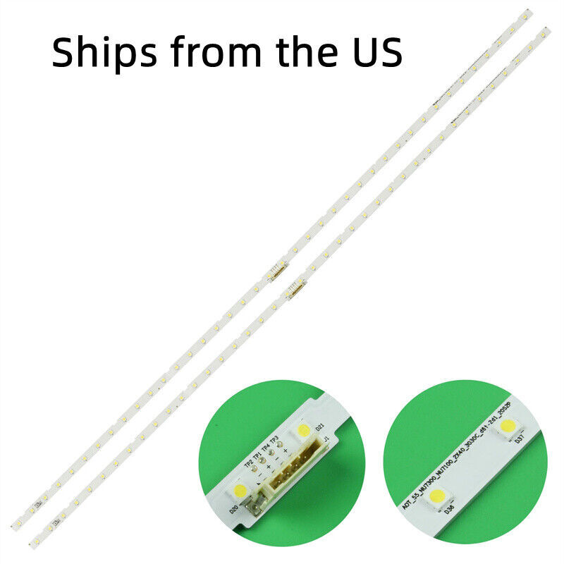 Samsung UN55NU7300F UN55NU7200F UN55NU6950F UN55NU6900BXZA 2pcs/set LED Strips